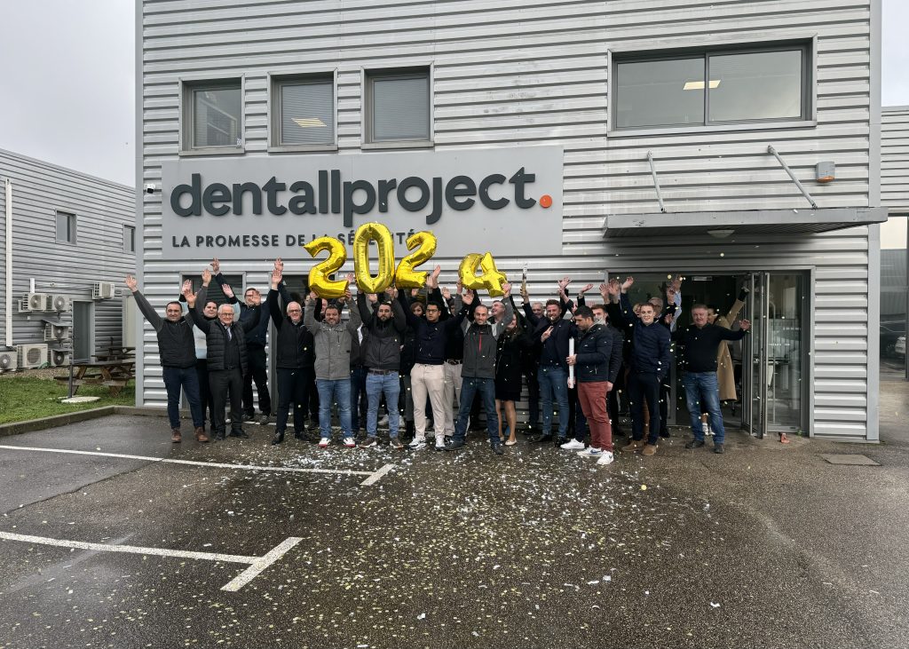 Equipe Dentall Project souhaitant la bonne année