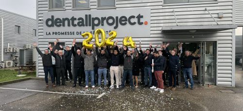 Equipe Dentall Project souhaitant la bonne année