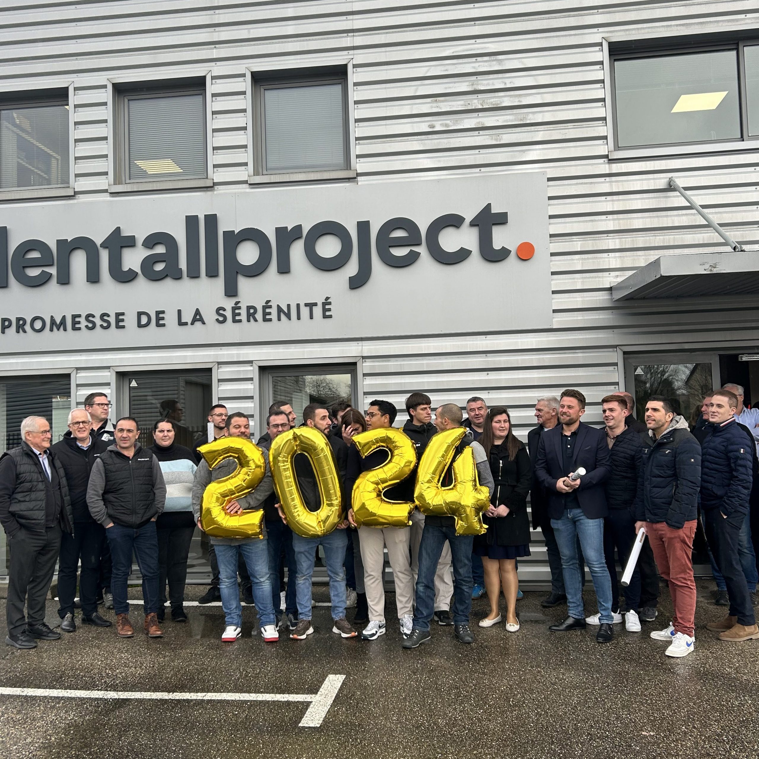 Equipe Dentall Project souhaitant la bonne année